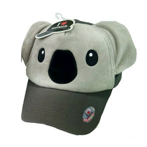 Kids Koala Cap - Grey