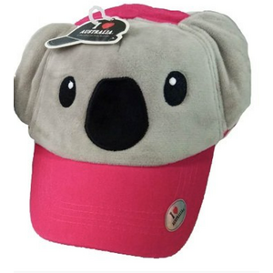 Kids Koala Cap - Pink