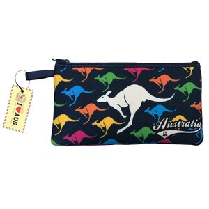 Colourful Kangaroo Pencil Case