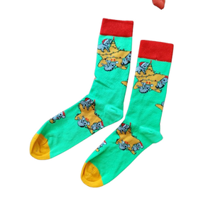 Koala Christmas Star - Adult Socks